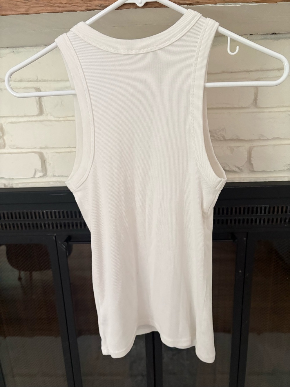 a new day White Ribbed Crewneck Tank Top - Picture 3 of 4